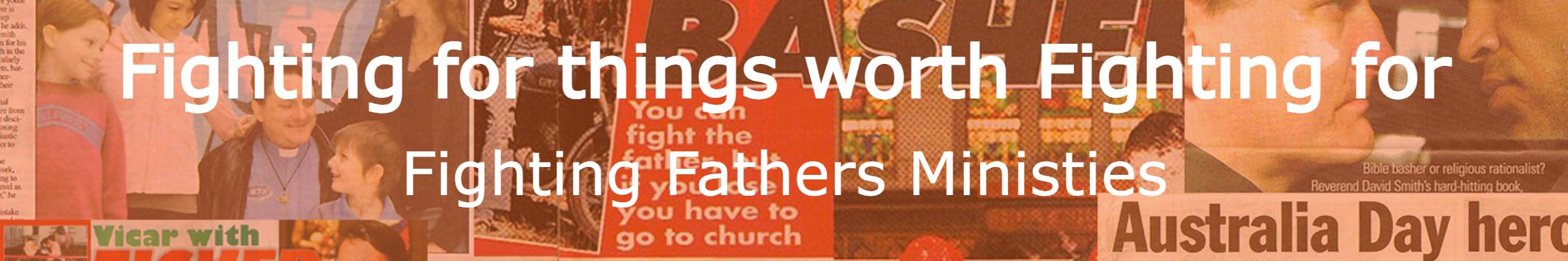 The business end of Fighting Fathers Ministries